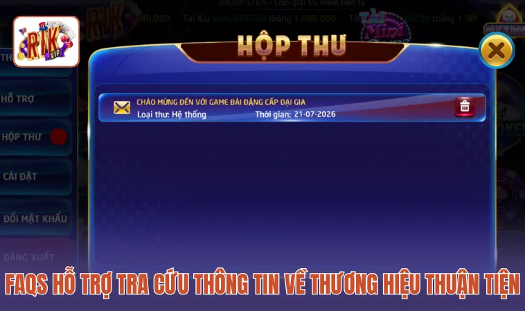 FAQs hỗ trợ tra cứu thông tin về thương hiệu thuận tiện