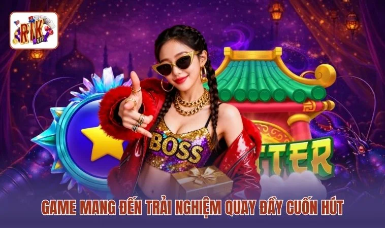 Game mang đến trải nghiệm quay đầy cuốn hút