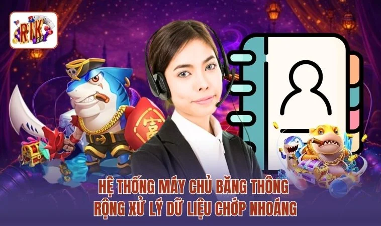 Hệ thống máy chủ băng thông rộng xử lý dữ liệu chớp nhoáng