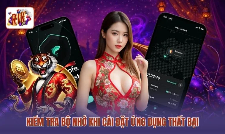 Cài Đặt RIKVIP Trên Điện Thoại - Cách Giải Trí Dễ Dàng 24/7 4 Kiểm tra bộ nhớ khi cài đặt ứng dụng thất bại