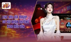 Live Xóc Dĩa RIKVIP - Cơ Hội Nhận Thưởng X100 Mỗi Ván