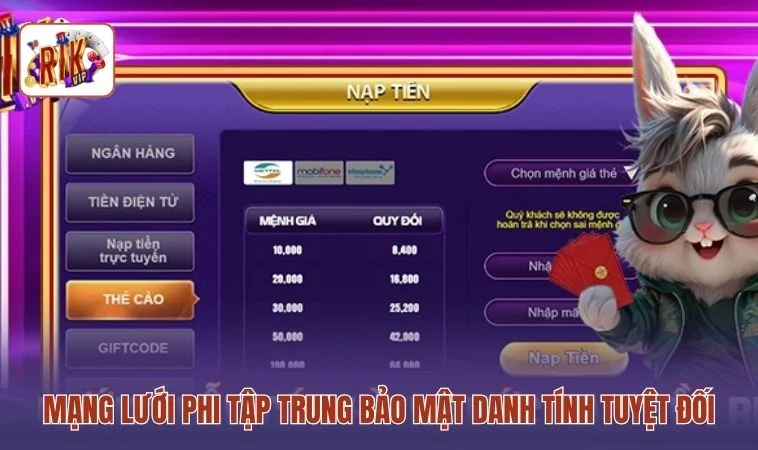Nạp Tiền RIKVIP 3 Mạng lưới phi tập trung bảo mật danh tính tuyệt đối
