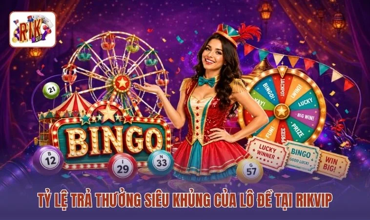 Tỷ lệ trả thưởng siêu khủng của lô đề tại RIKVIP